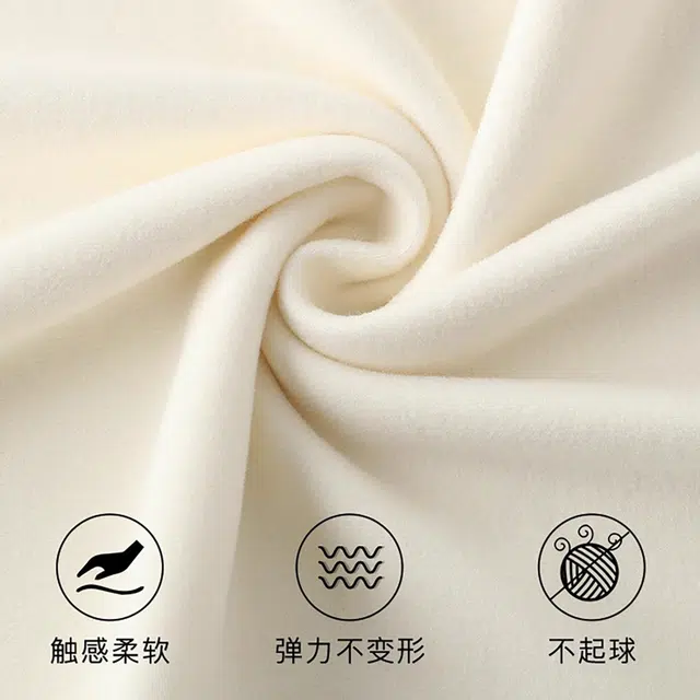 雅羊人 纯色简约舒适针织衫 女款 黑色