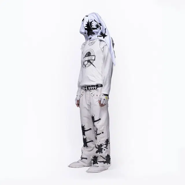 FREE WORLD ORDER Logo Casual Pants