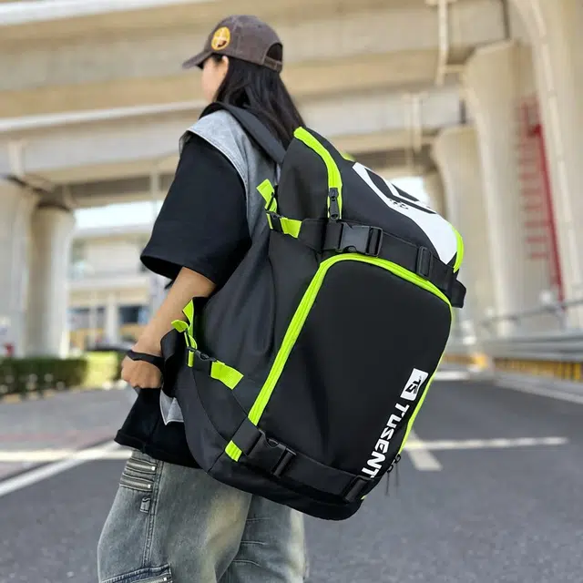 醇龙  大容量运动短途旅行多功能学生 牛津布 双肩包 男女同款情侣款 多色