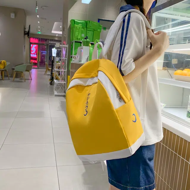 醇龙 简约百搭日系 尼龙 双肩包 女款 多色
