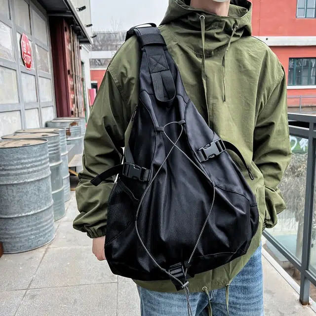 醇龙 小众设计大容量运动健身外出旅行 牛津布 斜挎包 男女同款情侣款  多色