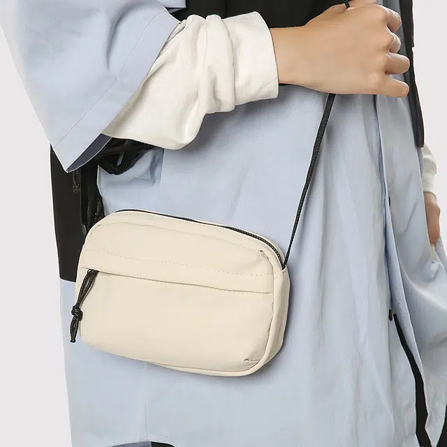 茵初 旅行证件包护照机票零钱收纳包多功能单肩包大容量收纳包包 尼龙布 斜挎包 常规 男女同款情侣款 多色