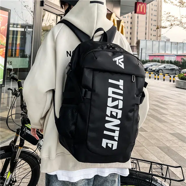 醇龙 男女通用多色牛津布双肩包旅行大容量电脑包潮时尚旅游多层
