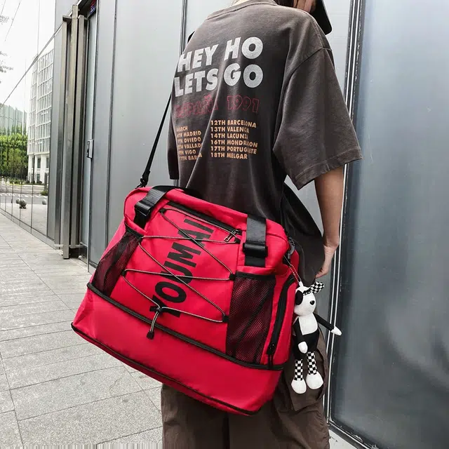 醇龙 多用干湿分离 尼龙 手提包 男女同款情侣款 多色