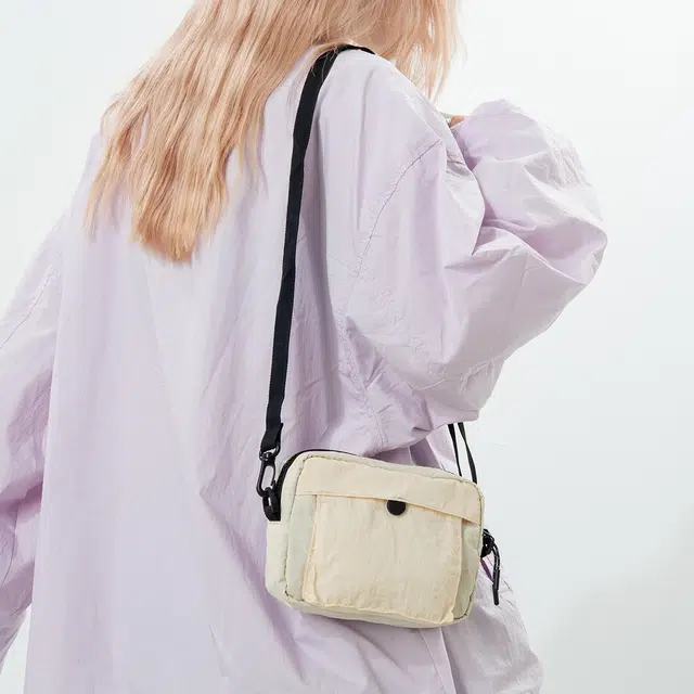 茵初 旅行多功能 尼龙 斜挎包 男女同款情侣款 多色