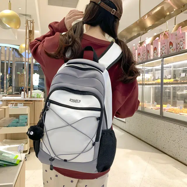 醇龙 高颜值休闲 双肩包 登山徒步书包 多色 情侣 男女通用 尼龙