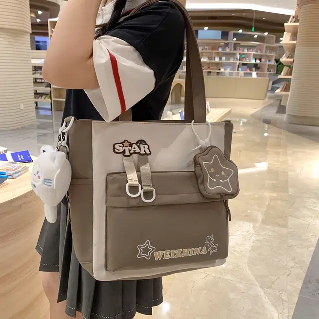 醇龙 学生补习上课大容量 单肩包斜挎包 尼龙 男女通用 多色
