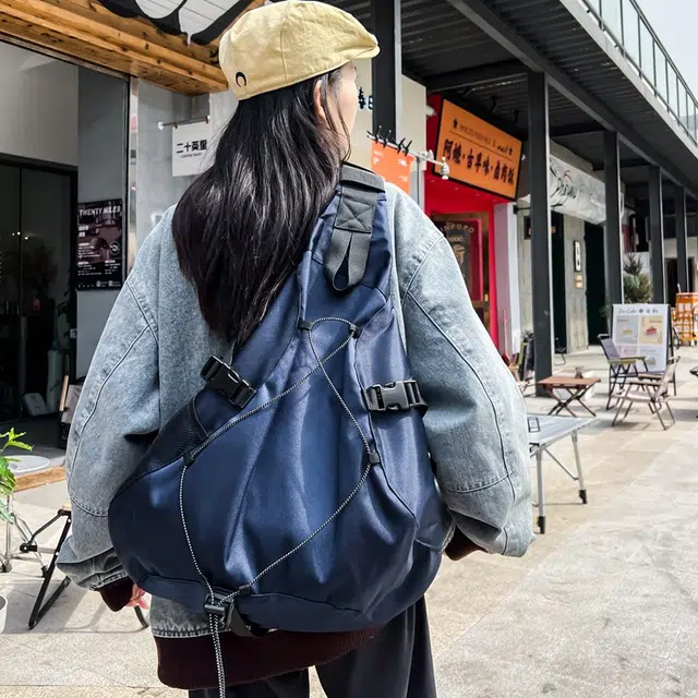 醇龙 小众设计大容量运动健身外出旅行 牛津布 斜挎包 男女同款情侣款  多色