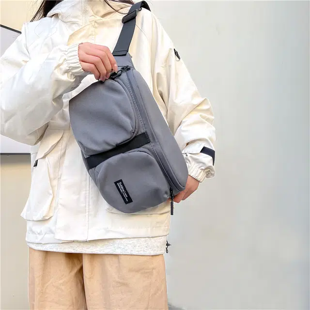 醇龙 男女通用 多色 牛津布 多功能运动休闲 斜挎包