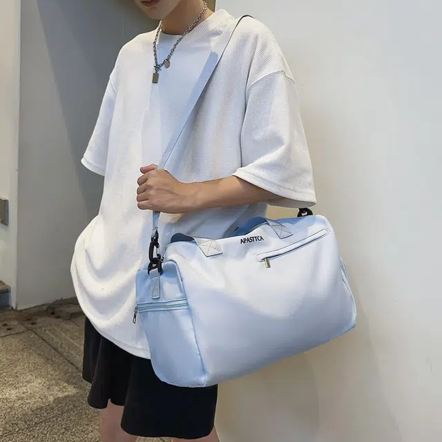 醇龙 尼龙 男女通用 多色 大容量休闲百搭 斜挎包
