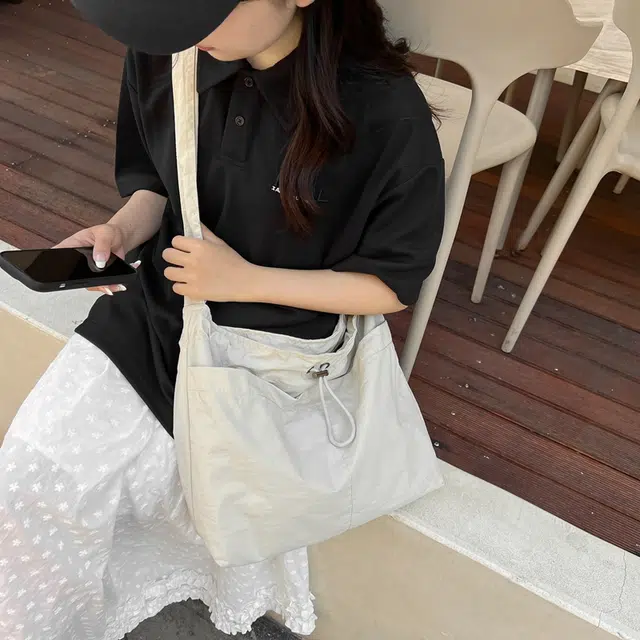 醇龙   尼龙女生多色休闲大包包时尚单肩包大容量上课通勤斜挎包