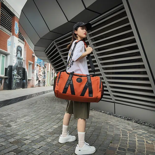 醇龙 干湿分离 多用 牛津布 单肩包 男女同款情侣款 多色