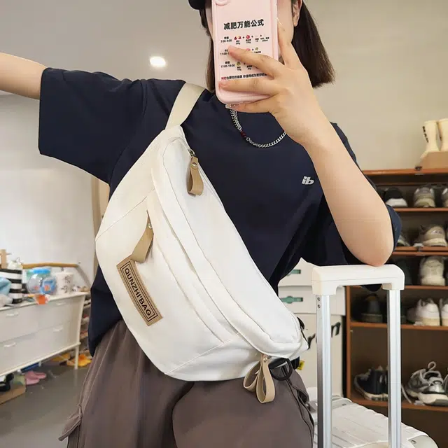 醇龙  大容量休闲运动工装旅游 尼龙 胸包 男女同款情侣款 多色