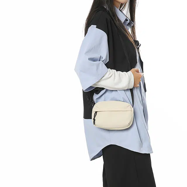 茵初 旅行证件包护照机票零钱收纳包多功能单肩包大容量收纳包包 尼龙布 斜挎包 常规 男女同款情侣款 多色