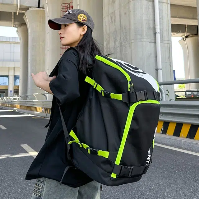 醇龙  大容量运动短途旅行多功能学生 牛津布 双肩包 男女同款情侣款 多色