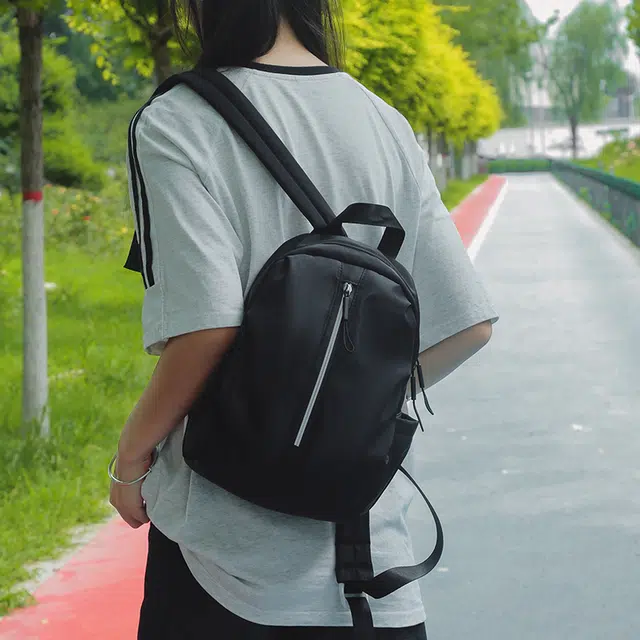 醇龙 时尚实用多口袋 尼龙 双肩包 男女同款情侣款 多色