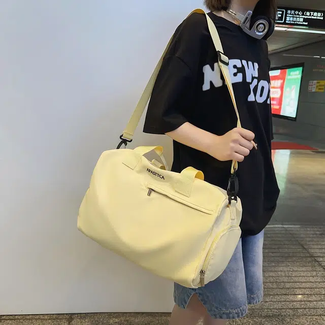 醇龙 尼龙 男女通用 多色 大容量休闲百搭 斜挎包