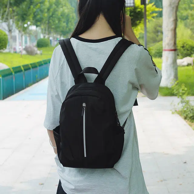 醇龙 时尚实用多口袋 尼龙 双肩包 男女同款情侣款 多色