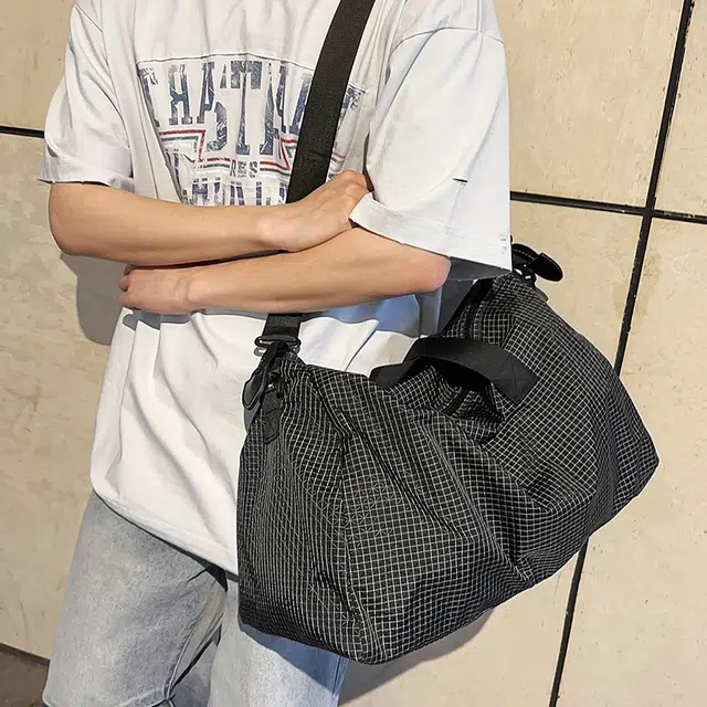 醇龙 防水短途出行手提两用运动休闲百搭单肩斜挎 尼龙 旅行包 男女同款情侣款 多色