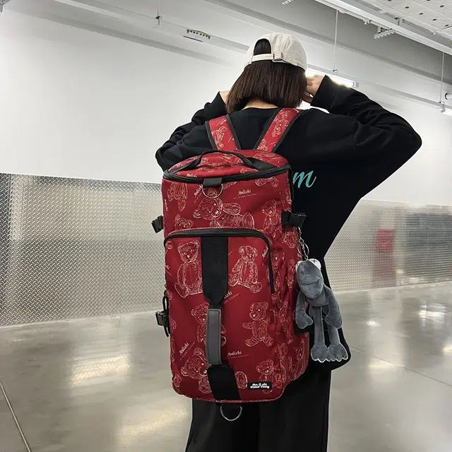 醇龙 手提包多用单肩斜挎包轻便短途旅行包尼龙大容量双肩包 男女通用 多色