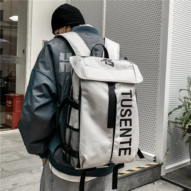 醇龙  潮牌大容量运动篮球校园学生旅行 牛津布 双肩包 男女通用 多色