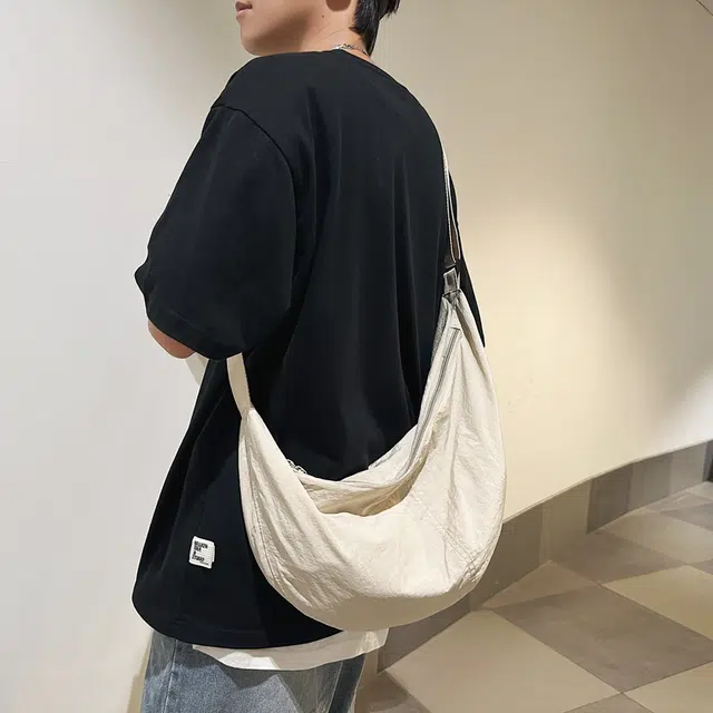 醇龙 轻便休闲简约纯色 尼龙 斜挎包 男女同款情侣款 多色
