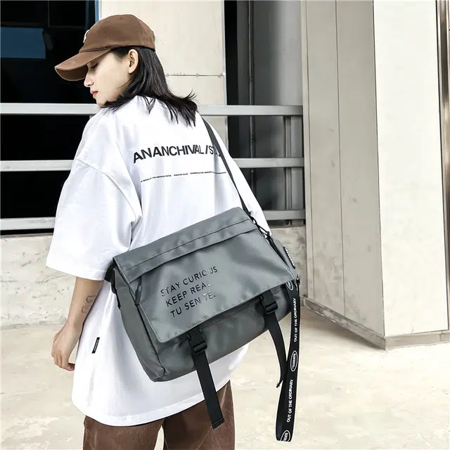 醇龙  男女通用多色牛津布斜挎包潮牌背包运动单肩包