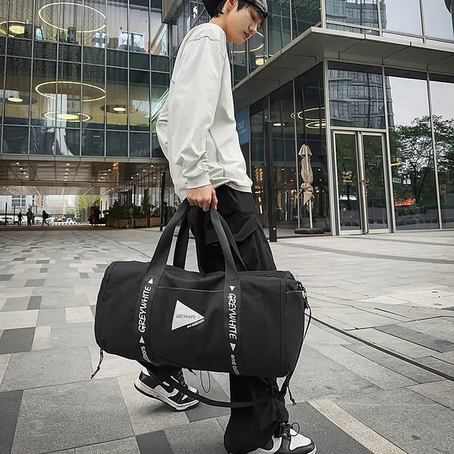 醇龙 运动健身行李袋外出背包 牛津布 旅行包 男女同款情侣款 多色