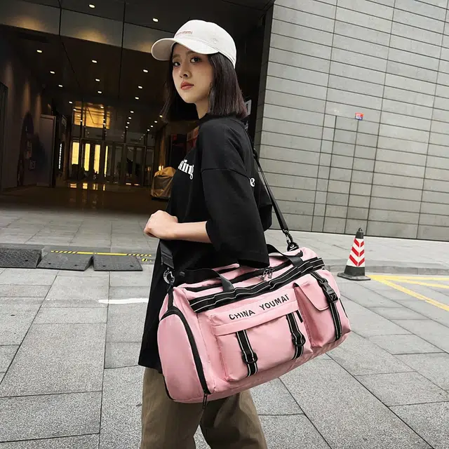醇龙 高颜值多功能 尼龙 旅行包 男女同款情侣款 多色