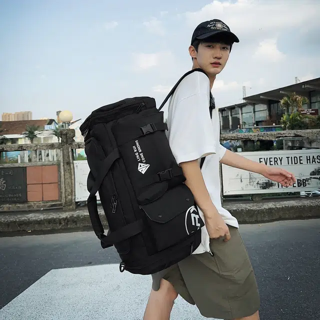 醇龙 大容量时尚潮流百搭洋气 尼龙 旅行包 男女同款情侣款 多色
