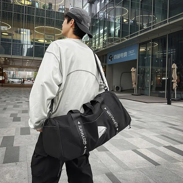 醇龙 运动健身行李袋外出背包 牛津布 旅行包 男女同款情侣款 多色