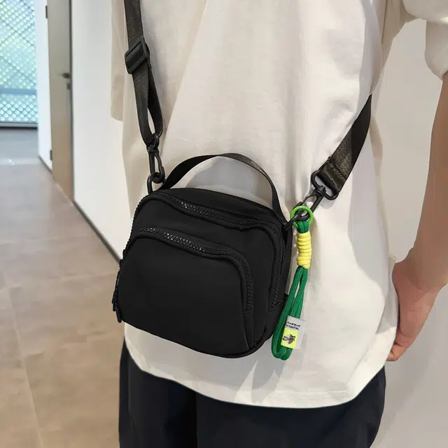 醇龙 森系出游逛街便捷日系百搭 尼龙 斜挎包 男女同款情侣款 多色