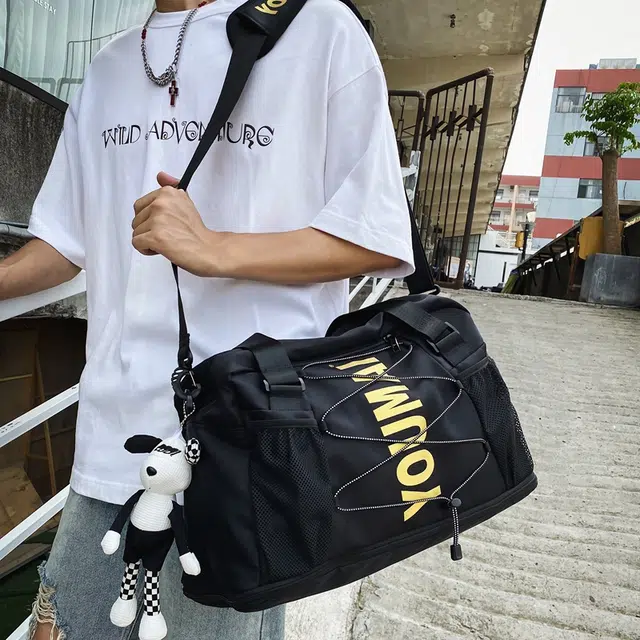 醇龙 多用干湿分离 尼龙 手提包 男女同款情侣款 多色