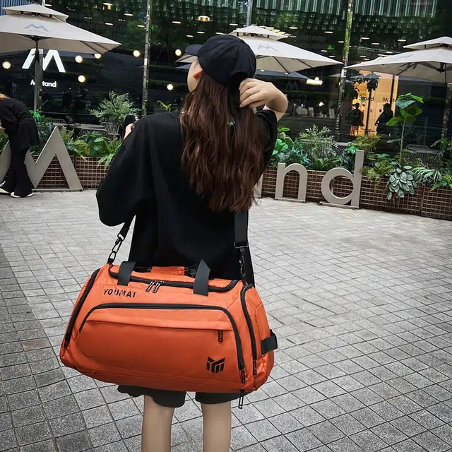 醇龙 简约休闲 多功能 大容量 干湿分离 牛津布 旅行包 男女同款情侣款 多色