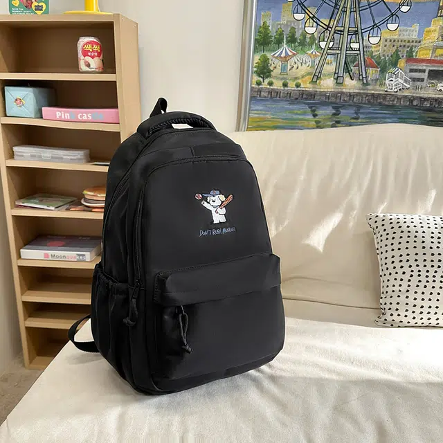 醇龙 可爱书包大容量学院风休闲旅行背包 尼龙 双肩包 常规 女款 多色