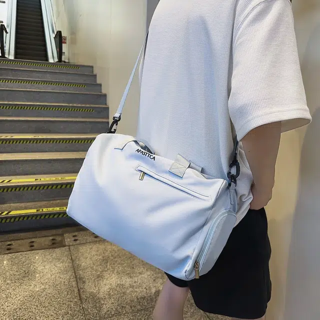 醇龙 尼龙 男女通用 多色 大容量休闲百搭 斜挎包