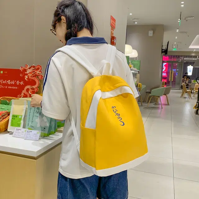 醇龙 简约百搭日系 尼龙 双肩包 女款 多色