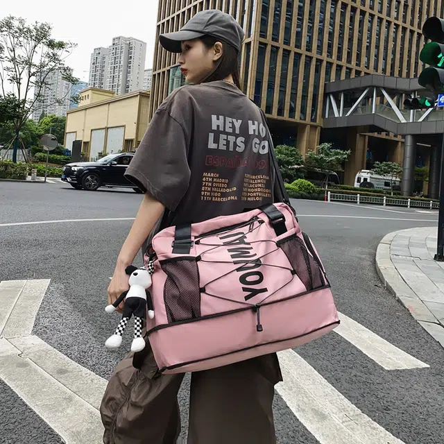 醇龙 多用干湿分离 尼龙 手提包 男女同款情侣款 多色