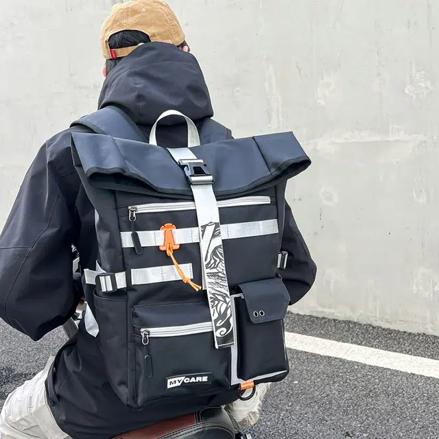 醇龙 男士背包旅行包旅行大学生书包潮牌电脑包 牛津布 双肩包 常规 男女同款情侣款 多色