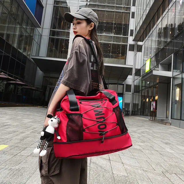 醇龙 多用干湿分离 尼龙 手提包 男女同款情侣款 多色
