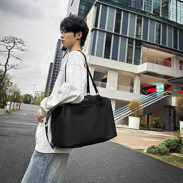 醇龙 时尚大容量短途出差高级轻便 覆膜牛津布 旅行包 男女同款情侣款 多色