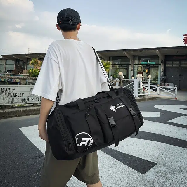 醇龙 大容量时尚潮流百搭洋气 尼龙 旅行包 男女同款情侣款 多色