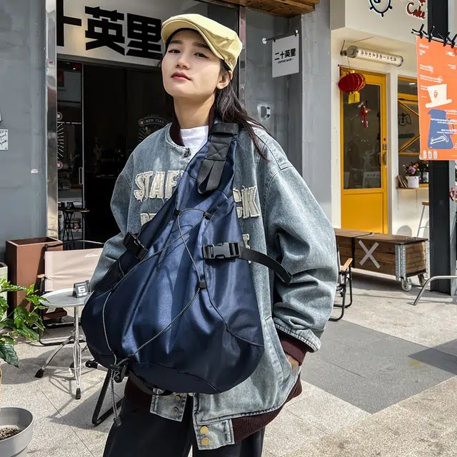 醇龙 小众设计大容量运动健身外出旅行 牛津布 斜挎包 男女同款情侣款  多色