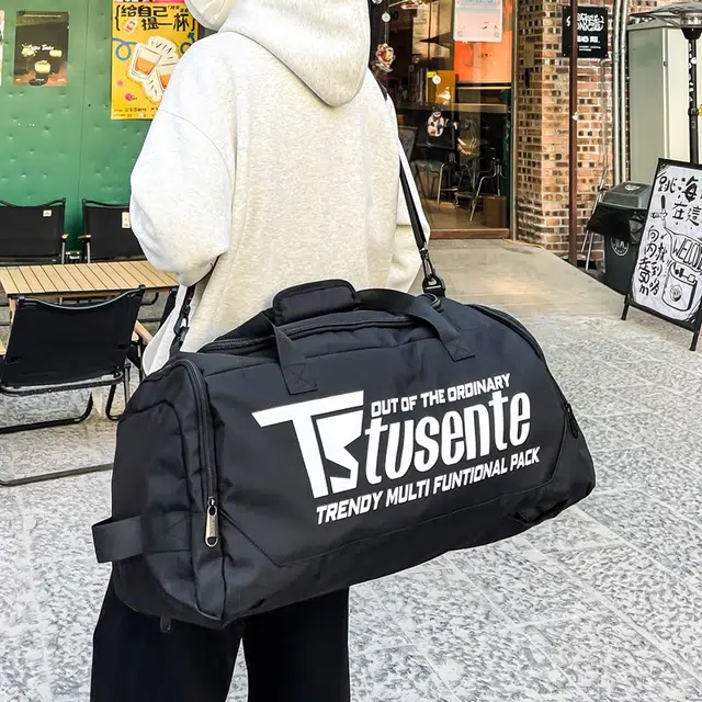 茵初 短途大容量旅行包多功能行李包运动训练斜挎包 牛津布 手提包 常规 男女同款情侣款 多色