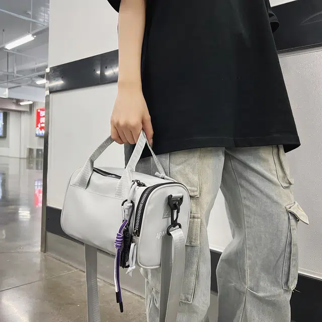 醇龙 潮牌通勤小挎包时尚潮流百搭单肩包手提包 牛津布 斜挎包 男女通用 双色