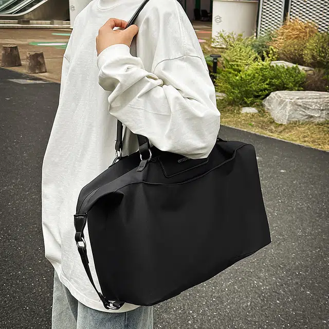 醇龙 时尚大容量短途出差高级轻便 覆膜牛津布 旅行包 男女同款情侣款 多色