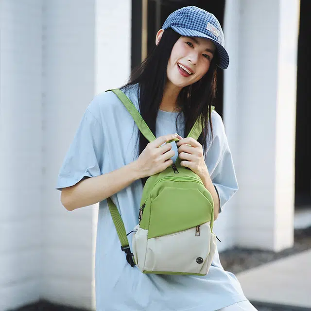 醇龙 时尚百搭便携轻便多功能 尼龙 双肩包 常规 男女同款情侣款 多色