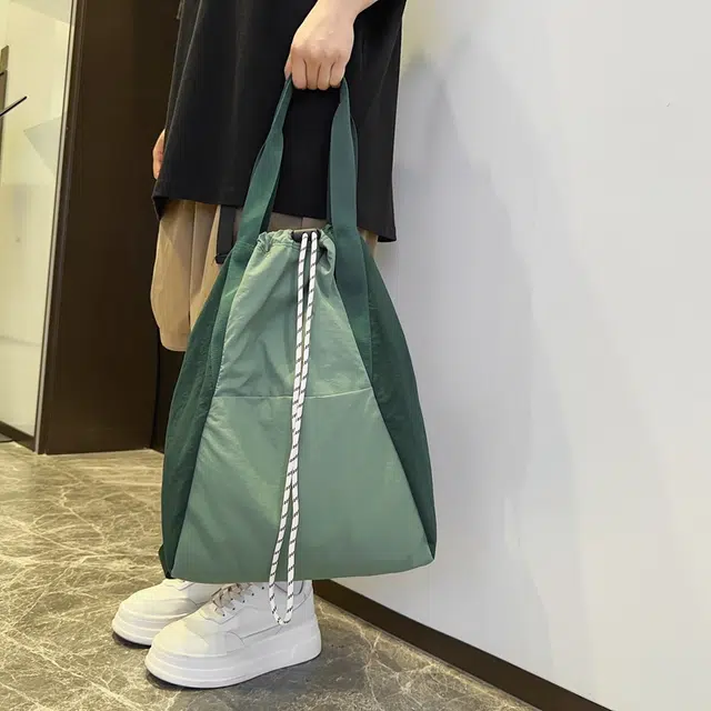 醇龙 抽绳运动防水通勤大容量手提多功能 尼龙 双肩包 男女同款情侣款 多色