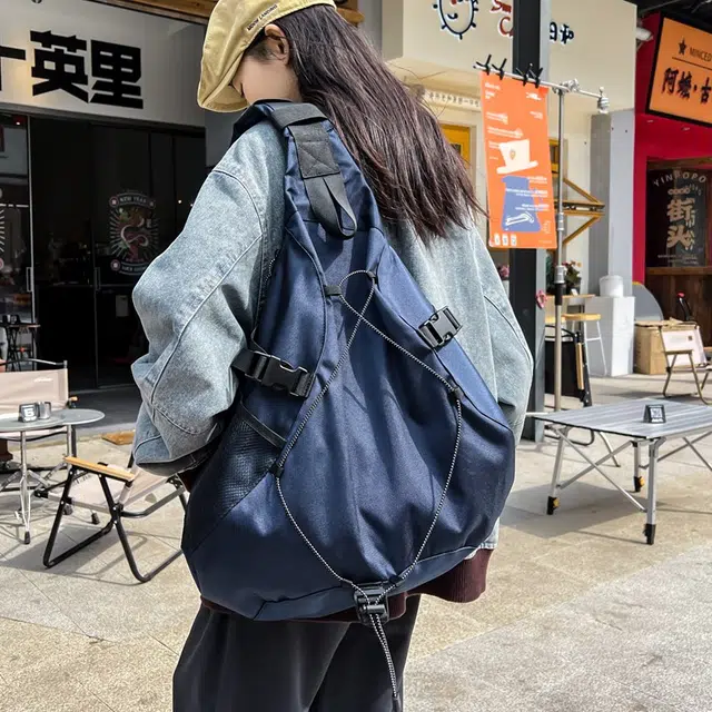 醇龙 小众设计大容量运动健身外出旅行 牛津布 斜挎包 男女同款情侣款  多色