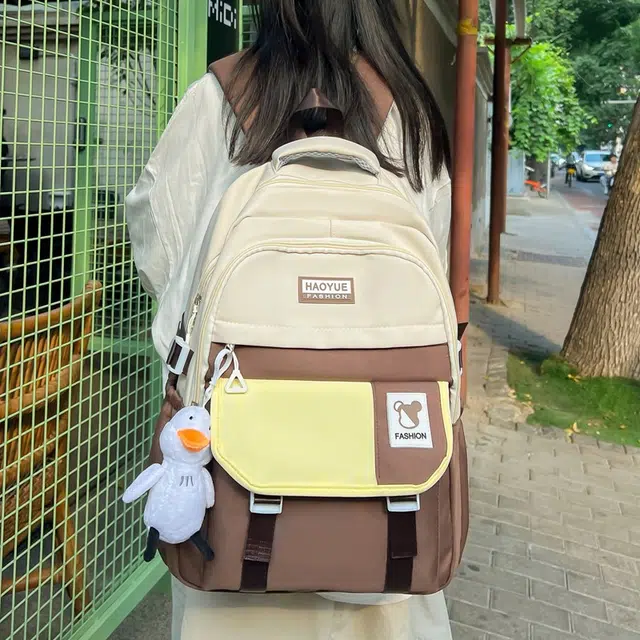 醇龙 轻便休闲 尼龙布 双肩包 男女同款情侣款 多色